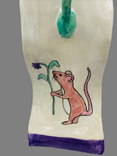 Load image into Gallery viewer, Owl and Mice Vase