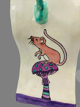Load image into Gallery viewer, Owl and Mice Vase