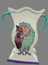 Load image into Gallery viewer, Owl and Mice Vase