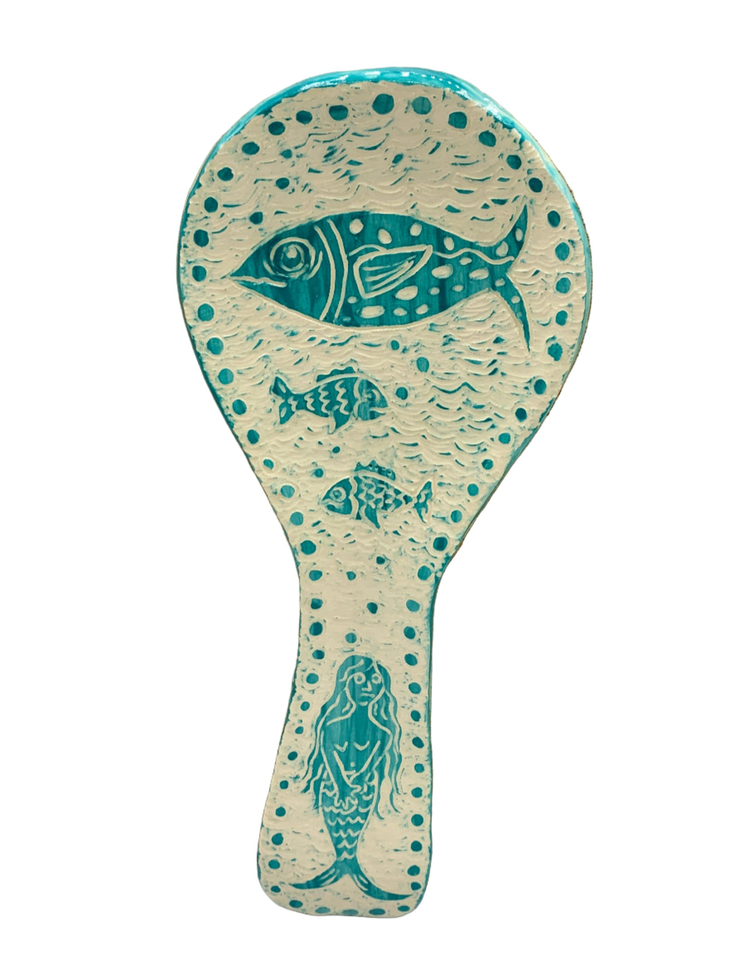Fish and Mermaid Spoon Rest