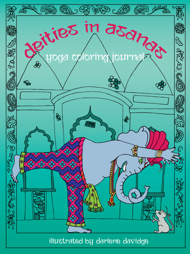 Deities in Asanas Yoga Coloring Journal