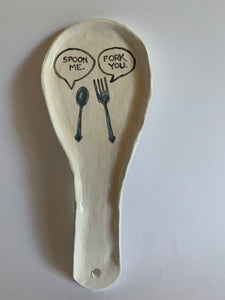 Spoon & Fork Spoon Rest